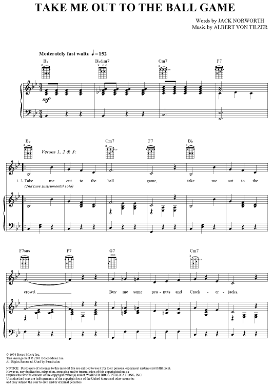 Take Me Out to the Ball Game