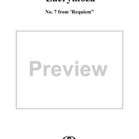 Lacrymosa - No. 7 from "Requiem"  K626