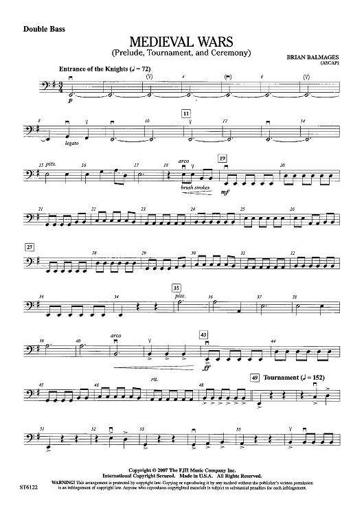 Medieval Wars - Double Bass