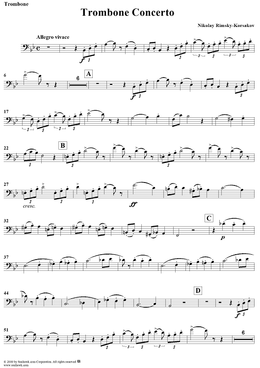 Trombone Concerto - Trombone