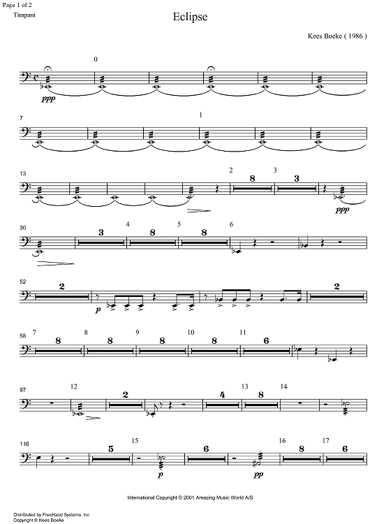 Eclipse - Timpani