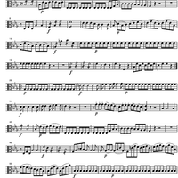 Divertimento No. 1 Eb Major KV113 - Viola