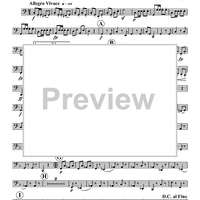 March Militaire - D. 733, No. 1 - Bassoon