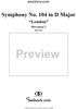 Symphony No. 104 in D Major ("London"), Movement 2 - Full Score