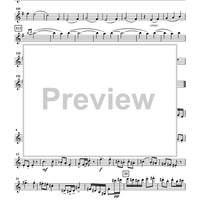 Le Tombeau de Couperin for Oboe and String Quartet - Violin 1