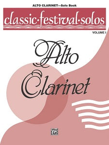 Classic Festival Solos (E-flat Alto Clarinet), Volume 1