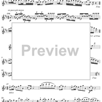 Three Divertimenti, Op. 2 - Violin