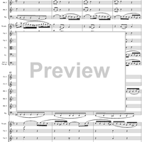 Brandenburg Concerto No. 1: Adagio - Score