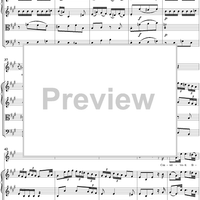 Aria for Soprano and Strings: "Conservati fedele", K23 - Full Score