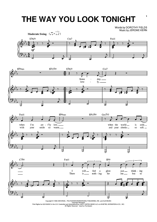 The Way You Look Tonight