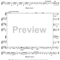 Music for the Royal Fireworks - Horn 3