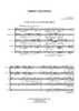 Three Chansons - Score