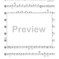 Overture and Bourrée from Il Pastor Fido - Viola