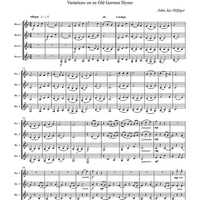 Praise to the Lord - Score