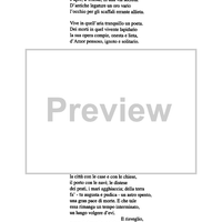 Tre Madrigali - Score