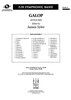 Galop - Score Cover