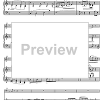 Sonata in D minor - Score