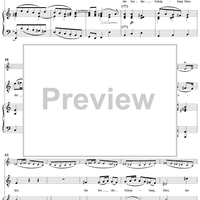 "O Seelenparadies", Aria, No. 4 from Cantata No. 172: "Erschallet, ihr Lieder" - Piano Score