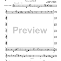 Rejoice, Rejoice, Believers - Trumpet 1 in B-flat