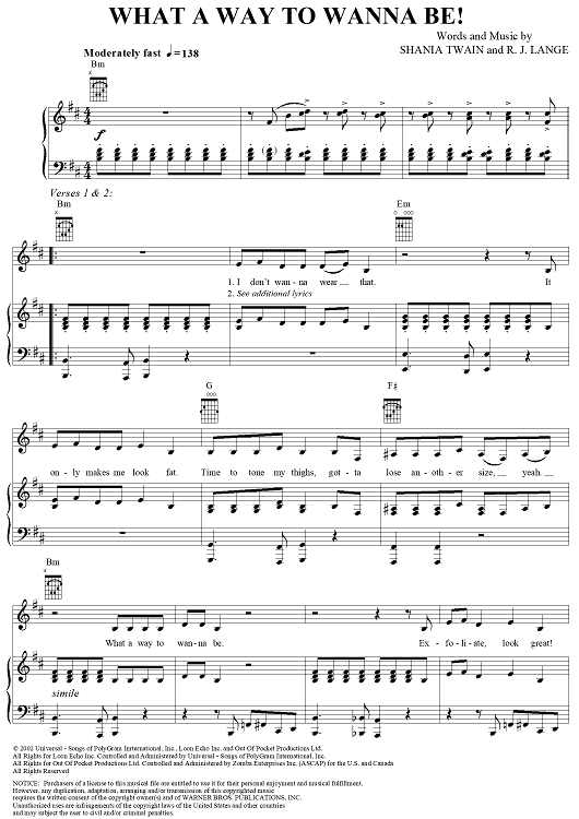 What a Way to Wanna Be!