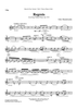 Regrets - from Songs Without Words, Op. 19 #2 - Part 2 Flute, Oboe or Violin