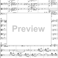 String Quintet No. 6 in E-flat Major, K614 - Score
