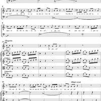 Recitative and Aria: Il desio di vendetta, No. 5 from "Lucio Silla", Act 1 - Full Score