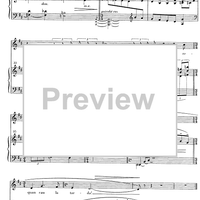 Canco del capvespre - Score