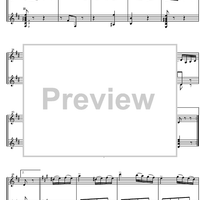 Sonata a minor - Score