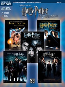 Harry Potter Instrumental Solos for Strings (Movies 1-5) - Cello