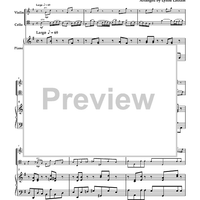 Wedding Album 2 for Piano Trio - Piano