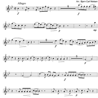 Divertimento No. 3 Bb Major KV439b - Oboe