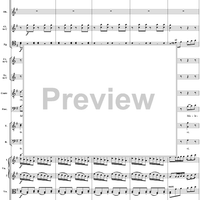 Seguito e Stretta dell' Introduzione: Mille grazie, No. 3 from "Il Barbiere di Siviglia" - Full Score