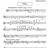 Suite per cinque - Violin