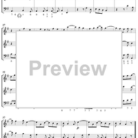 Trio Sonata in G Major, Op. 3, No. 6 - Score