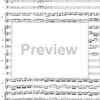 Orchestral Suite No. 3 in D Major - Score