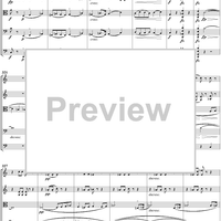 Quintet in C Major, Movement 1 - Score