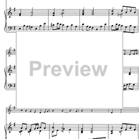 Sonata G Major - Score