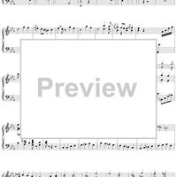 Sketch, from Piano & Wind Quintet in E-flat Major, K452