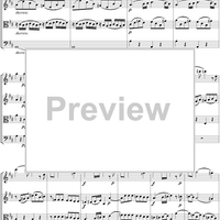 Flute Quartet No. 1, Movement 1 - Score
