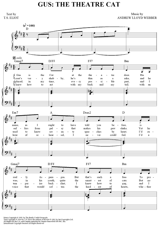 Gus: The Theatre Cat