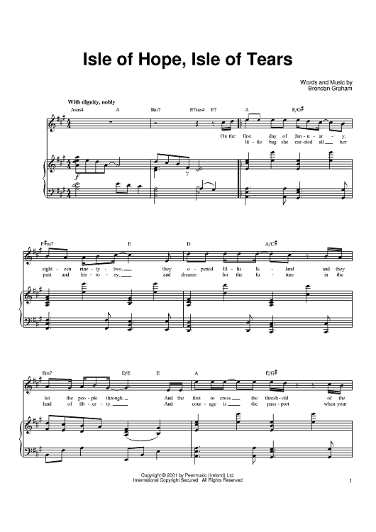 Isle Of Hope, Isle Of Tears