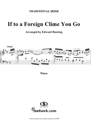If To a Foreign Clime You Go