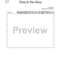 Thine is The Glory - Euphonium
