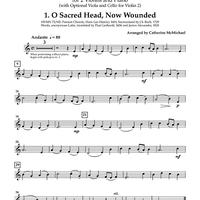 Hymns of Sacrifice and Triumph for 2 Violins and Piano - Violin 1
