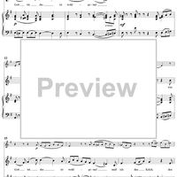 "Was Gott tut, das ist wohlgetan", Aria, No. 5 from Cantata No. 100: "Was Gott tut, das ist wohlgetan" - Piano Score