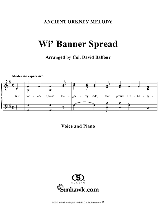Wi' Banner Spread