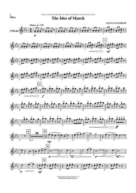 The Ides of March - Oboe