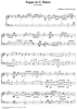 Fugue in G Minor, K375e (K401)