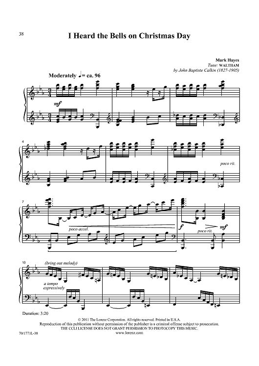 I Heard the Bells on Christmas Day